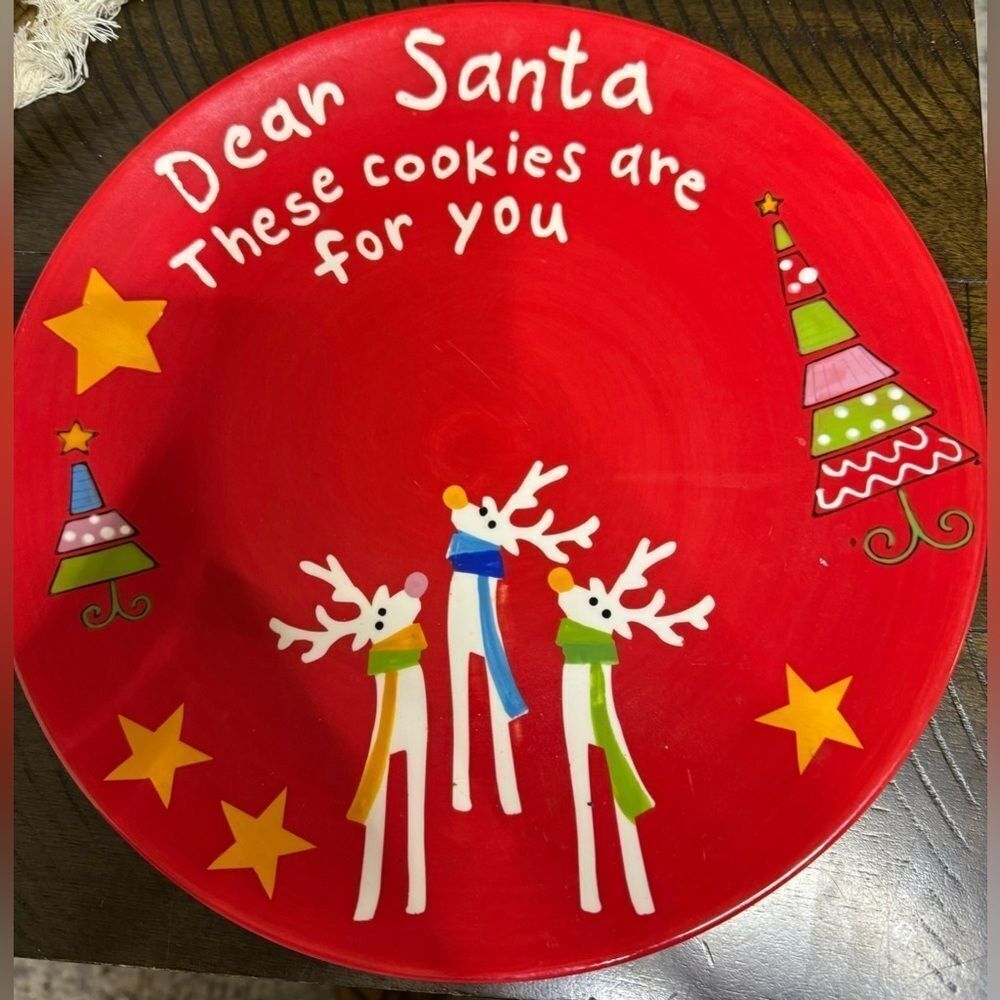 5/25 - Buy 5 for $25 Cookies for Santa Plate - Nantucket - Picture 3 of 3